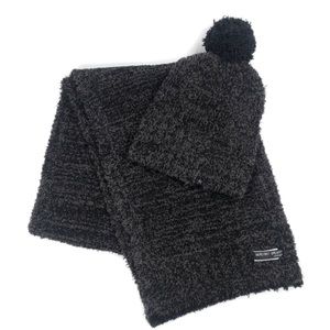 Barefoot Dreams CozyChic Pom Pom Beanie Scarf Set
